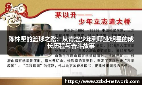 陈林坚的篮球之路：从青涩少年到职业明星的成长历程与奋斗故事